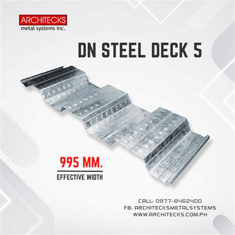 dn steel deck|DN Steel Deck 5 is a web type .